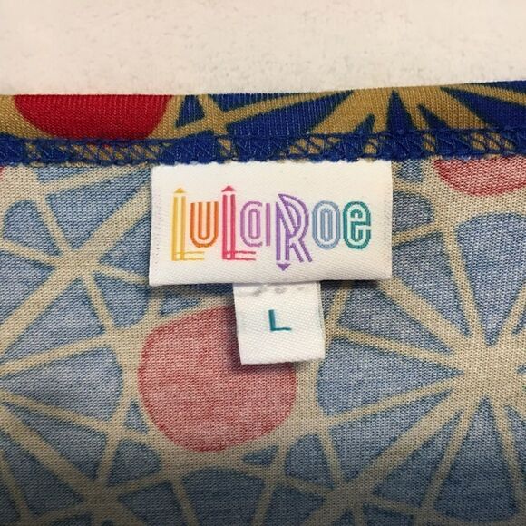 LULAROE Size L Julia Simply Comfortable Dress - Picture 3 of 8